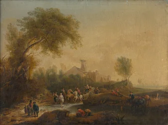 Paysage romantique