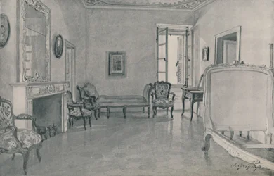 Chambre où est né Napoléon, 1896
