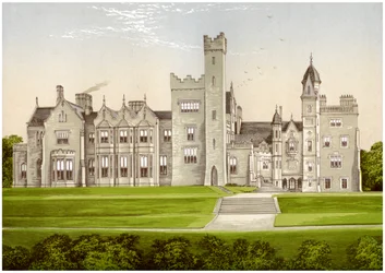 Parc de Rossmore, comté de Monaghan, Irlande, maison de Lord Rossmore, c1880
