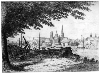 Rouen Prise du Cours-la-Reine