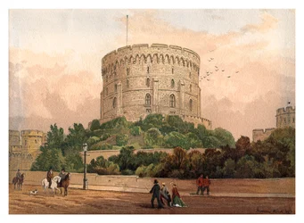 Tour Ronde, Windsor, 1880