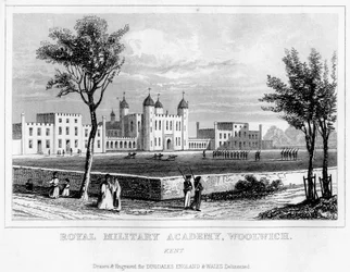 Académie militaire royale, Woolwich, Londres, 19ème siècle