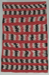 Tapis à bandes de losanges