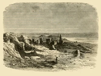 Ruines à Saïs, 1890