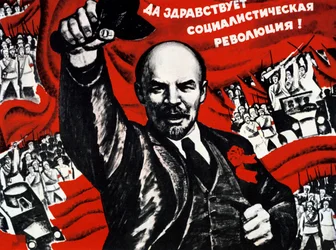 Affiche du Parti Communiste Russe
