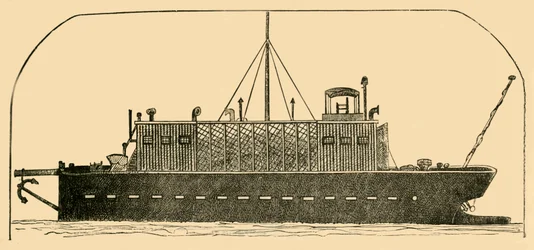 Navire de condamnés russe, 1881