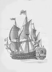 Navire de ligne russe Poltava 1712