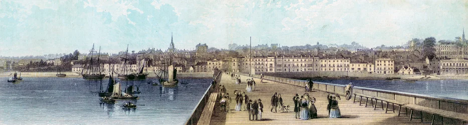 Ryde depuis la jetée, Île de Wight