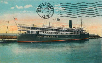 SS Cuba, Key West, Floride, c1925