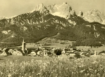 Saalfelden am Steinernen Meer, Autriche, vers 1935