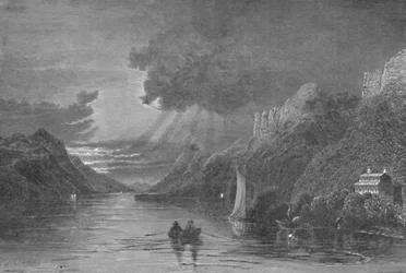 Sabbath-Day Point, Lac George, 1883