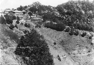 Sadar Bazar et Kalana Hill, Chakrata, 1917