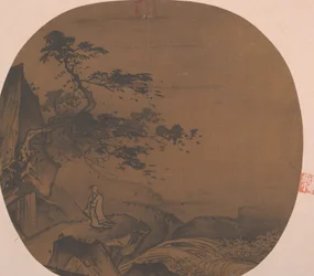 Sage sous un arbre venteux, 18ème-19ème siècle