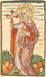 Sainte Brigitte, vers 1480-1490