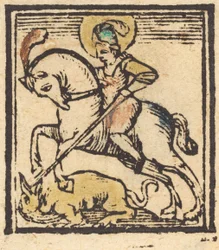 Saint Georges, vers 1475