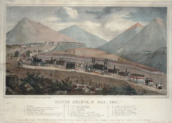 Sainte-Hélène, 9 mai 1821, 1839