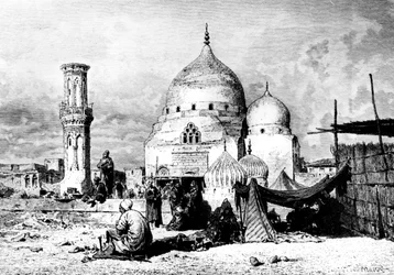 Mosquée Saint Ibrahim, Dessouk, Égypte, 1880