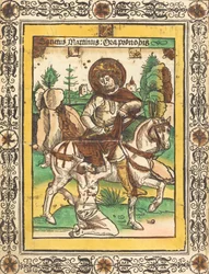 Saint Martin et le mendiant