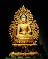 Sakyamuni Sculpture, 18e siècle