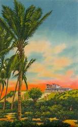 Château de Salgar. À 20 minutes de Barranquilla, vers les années 1940