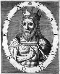 Salomon Rex. Portrait du roi Salomon