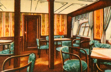 Salon à bord d