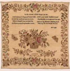 Échantillon, 1800s