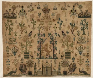 Fragment de sampler, 1813