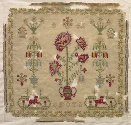 Échantillon, début des années 1800