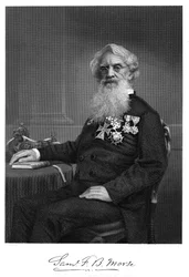 Samuel Finley Breese Morse, artiste et inventeur américain, 1872