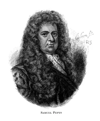 Samuel Pepys, diariste anglais, 19ème siècle