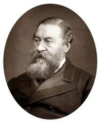 Samuel White Baker 1821-1893, explorateur anglais et militant anti-esclavagiste, c1880