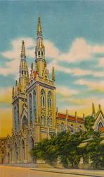Église San Roque, Barranquilla, vers 1940