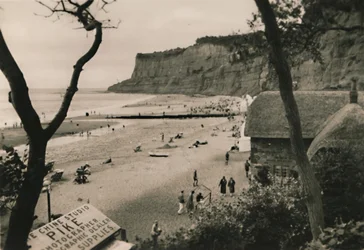 Sables et vieille tête de Shanklin, Shanklin, I.W., vers 1920