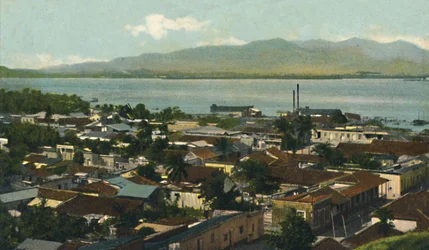 Santiago de Cuba. Vue partielle, vers 1910
