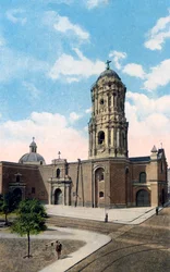 Église et monastère de Santo Domingo, Lima, Pérou, début du 20e siècle