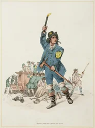 Sapeur pompier de la compagnie "Sun Fire Office"
