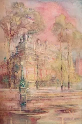 Hôtel Savoy, Londres, vers 1905