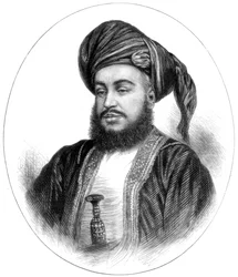 Sayyid Barghash Bin Said, Sultan de Zanzibar, 1875