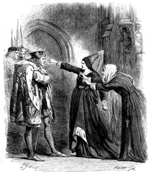 Scène de Richard III de Shakespeare