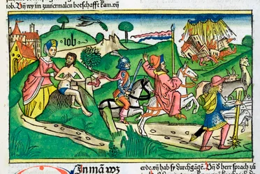 Scène du Livre de Job
