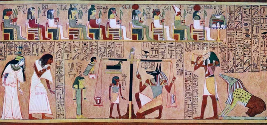 Scène du Livre des Morts d
