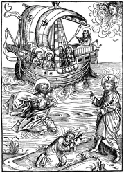 Scène du Schatzbehalter, 1491, 1964