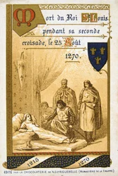 Scène de la vie de Bertrand du Guesclin, 19e siècle