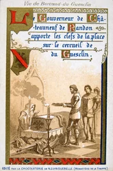 Scène de la vie de Bertrand du Guesclin, 19e siècle