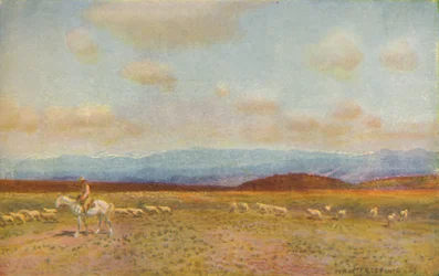 Scène dans les basses terres australiennes, 1924