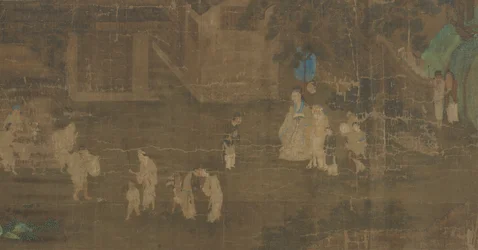 Scènes de la vie des hommes célèbres partie 1, dynastie Ming, 16ème-17ème siècle
