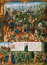 Scènes de la septième croisade, 1248-1254, XVe siècle