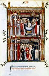 Scènes de la vie de Saint Denis, saint patron de la France, 3ème siècle 14ème siècle