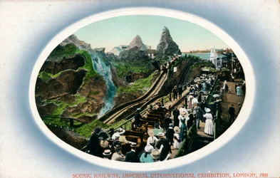 Chemin de fer scénique, Exposition internationale impériale, Londres, 1909